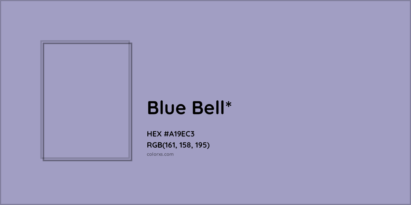 HEX #A19EC3 Color Name, Color Code, Palettes, Similar Paints, Images