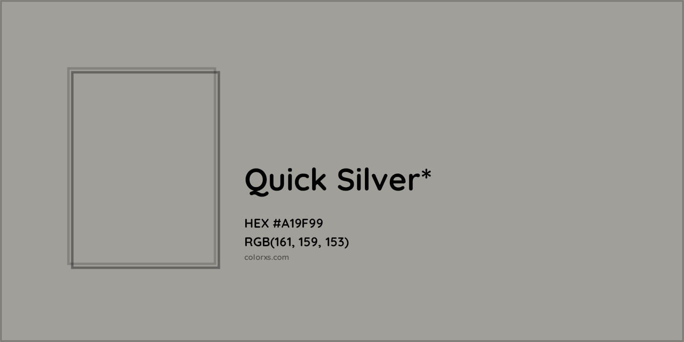 HEX #A19F99 Color Name, Color Code, Palettes, Similar Paints, Images