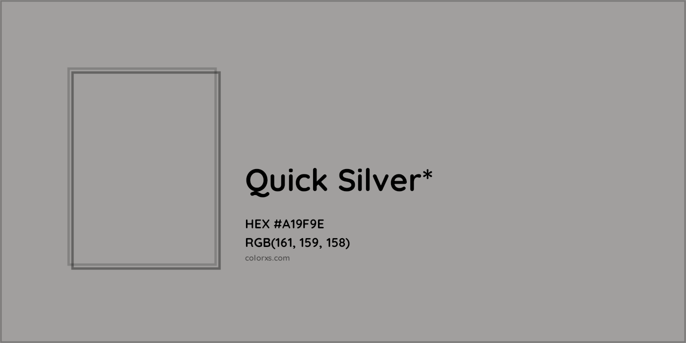 HEX #A19F9E Color Name, Color Code, Palettes, Similar Paints, Images