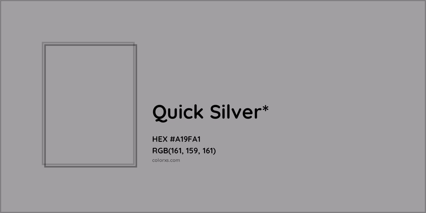 HEX #A19FA1 Color Name, Color Code, Palettes, Similar Paints, Images