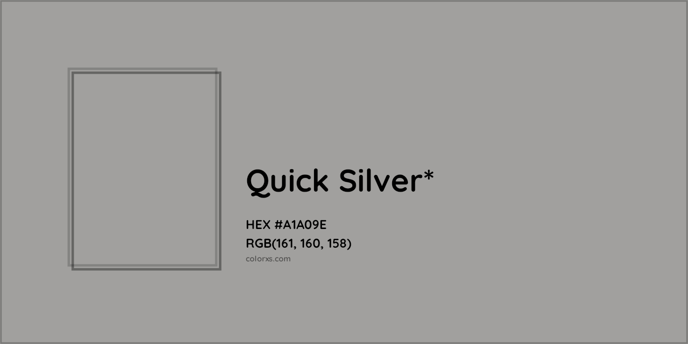 HEX #A1A09E Color Name, Color Code, Palettes, Similar Paints, Images