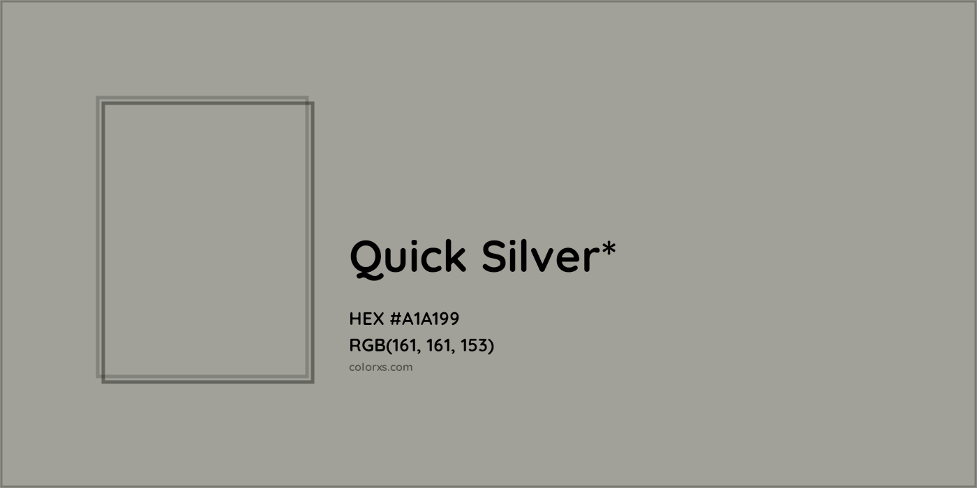 HEX #A1A199 Color Name, Color Code, Palettes, Similar Paints, Images
