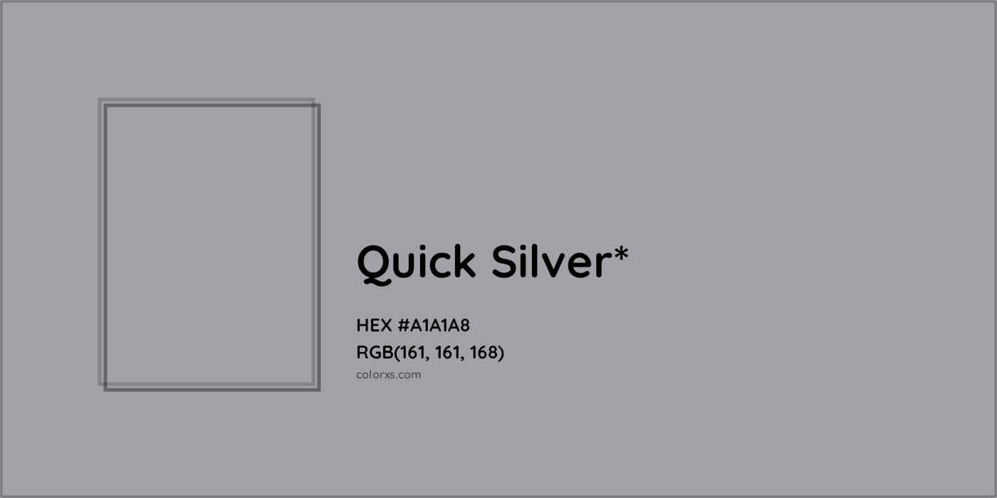 HEX #A1A1A8 Color Name, Color Code, Palettes, Similar Paints, Images