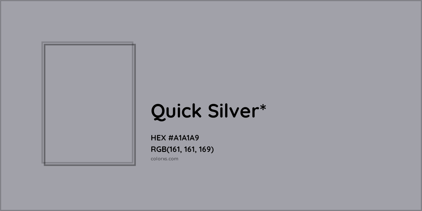 HEX #A1A1A9 Color Name, Color Code, Palettes, Similar Paints, Images