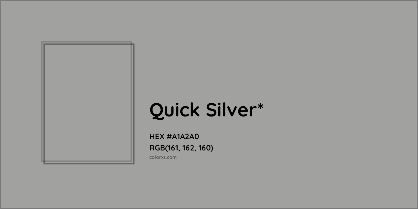 HEX #A1A2A0 Color Name, Color Code, Palettes, Similar Paints, Images