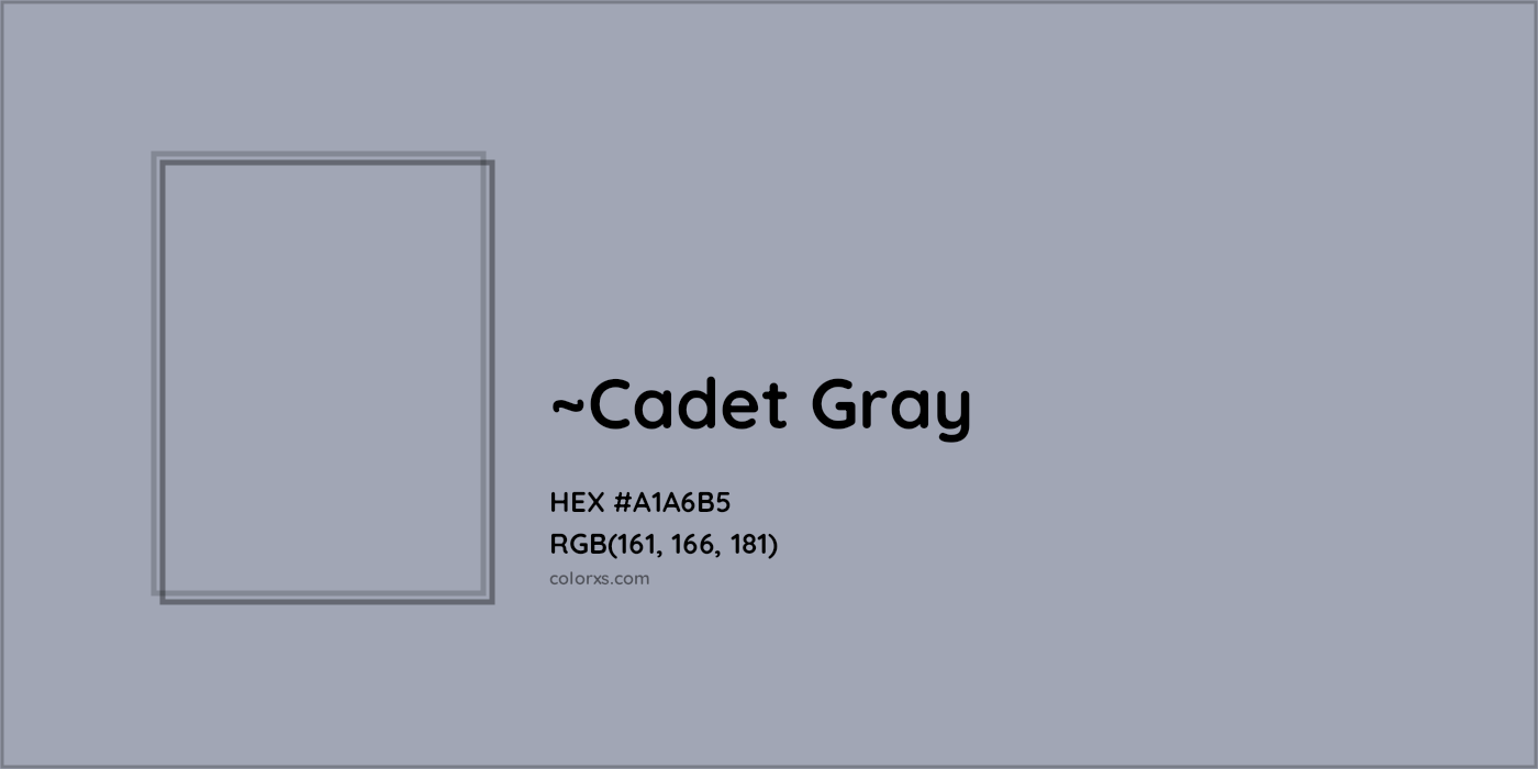 HEX #A1A6B5 Color Name, Color Code, Palettes, Similar Paints, Images