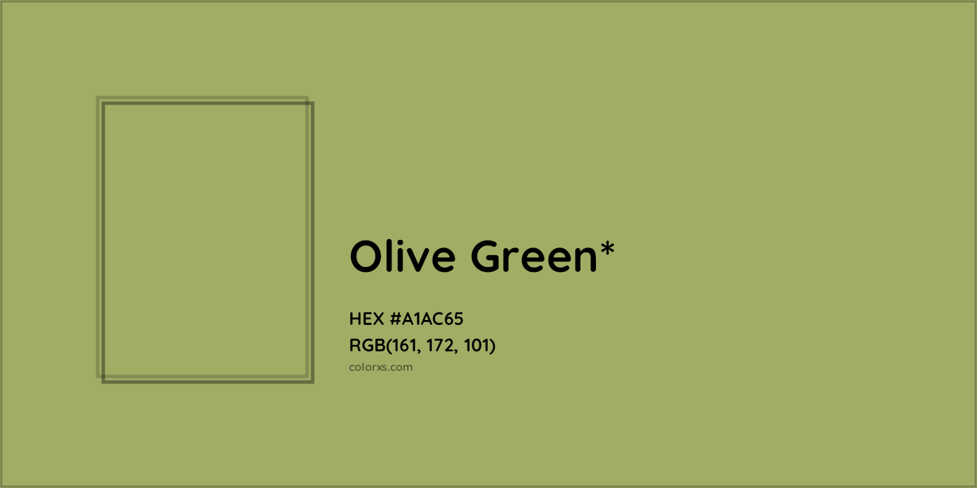 HEX #A1AC65 Color Name, Color Code, Palettes, Similar Paints, Images