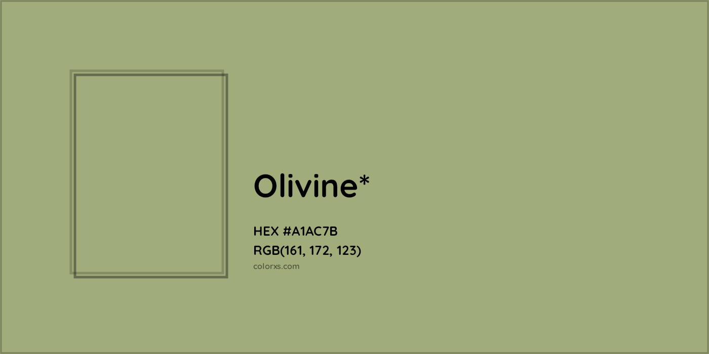 HEX #A1AC7B Color Name, Color Code, Palettes, Similar Paints, Images