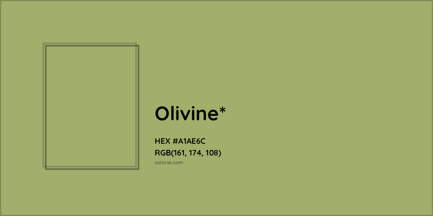 HEX #A1AE6C Color Name, Color Code, Palettes, Similar Paints, Images