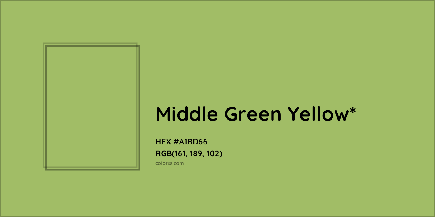 HEX #A1BD66 Color Name, Color Code, Palettes, Similar Paints, Images