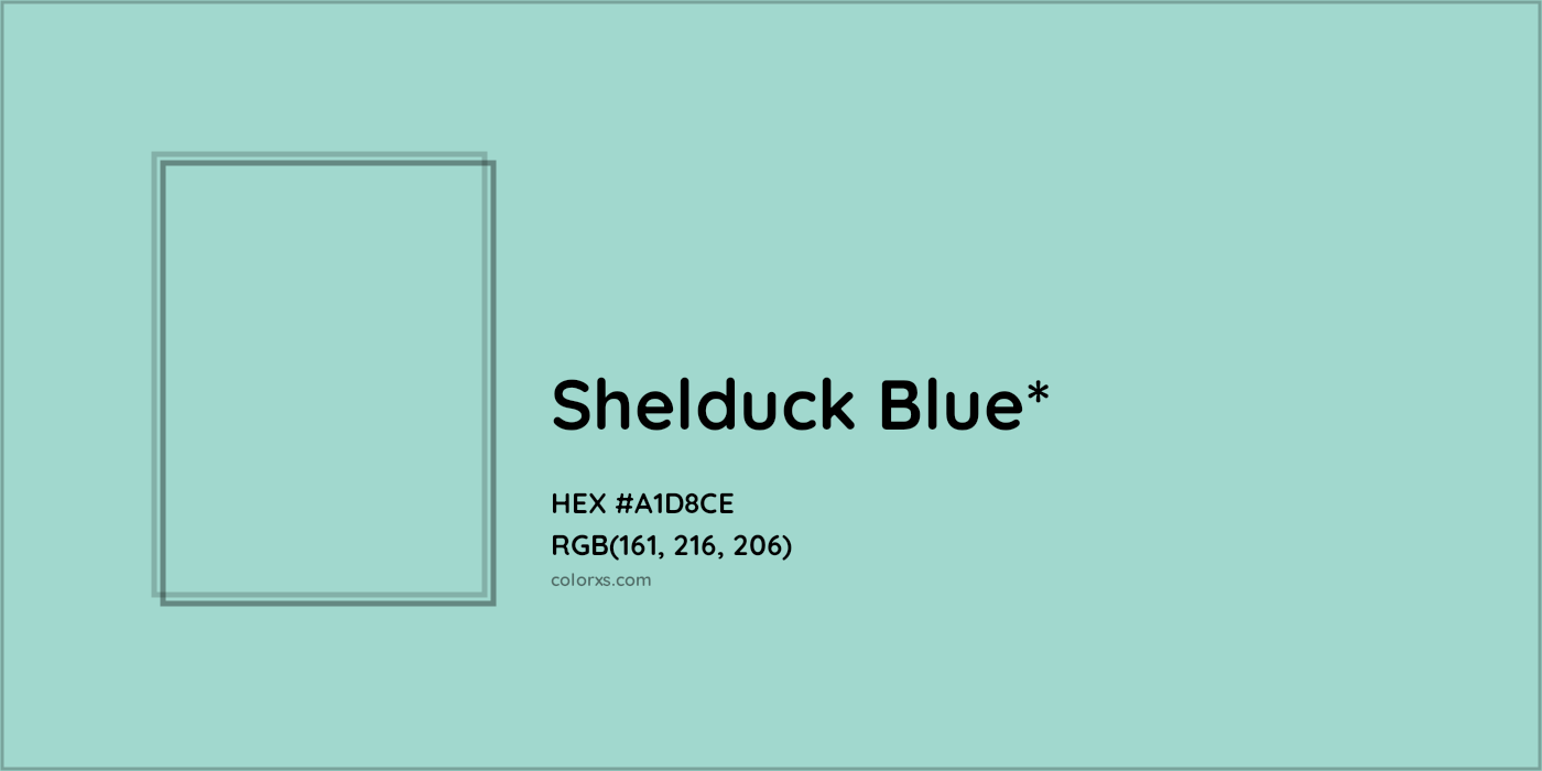 HEX #A1D8CE Color Name, Color Code, Palettes, Similar Paints, Images