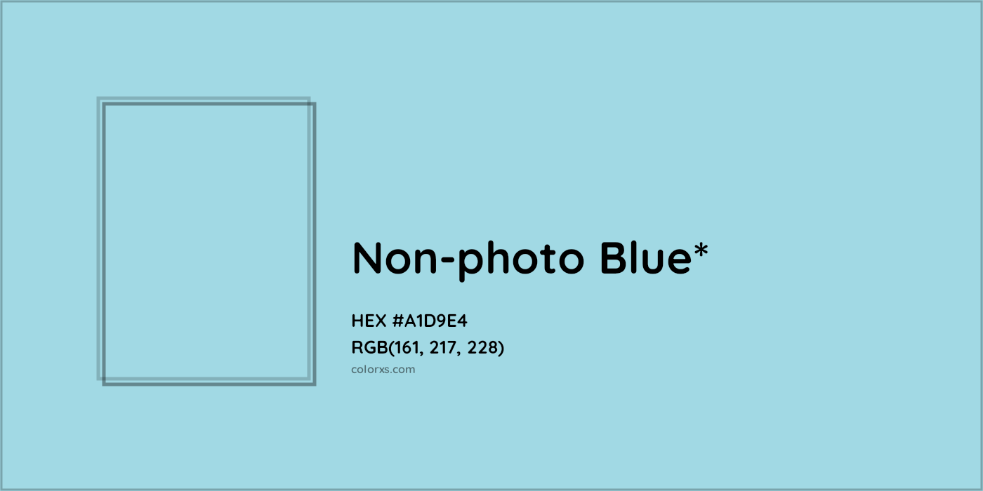 HEX #A1D9E4 Color Name, Color Code, Palettes, Similar Paints, Images