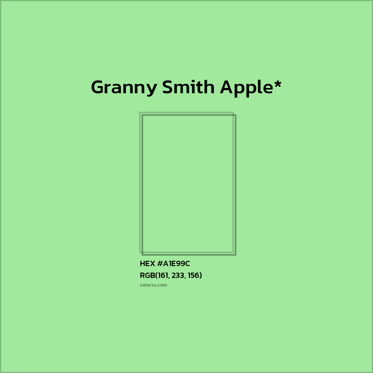 HEX #A1E99C Color Name, Color Code, Palettes, Similar Paints, Images