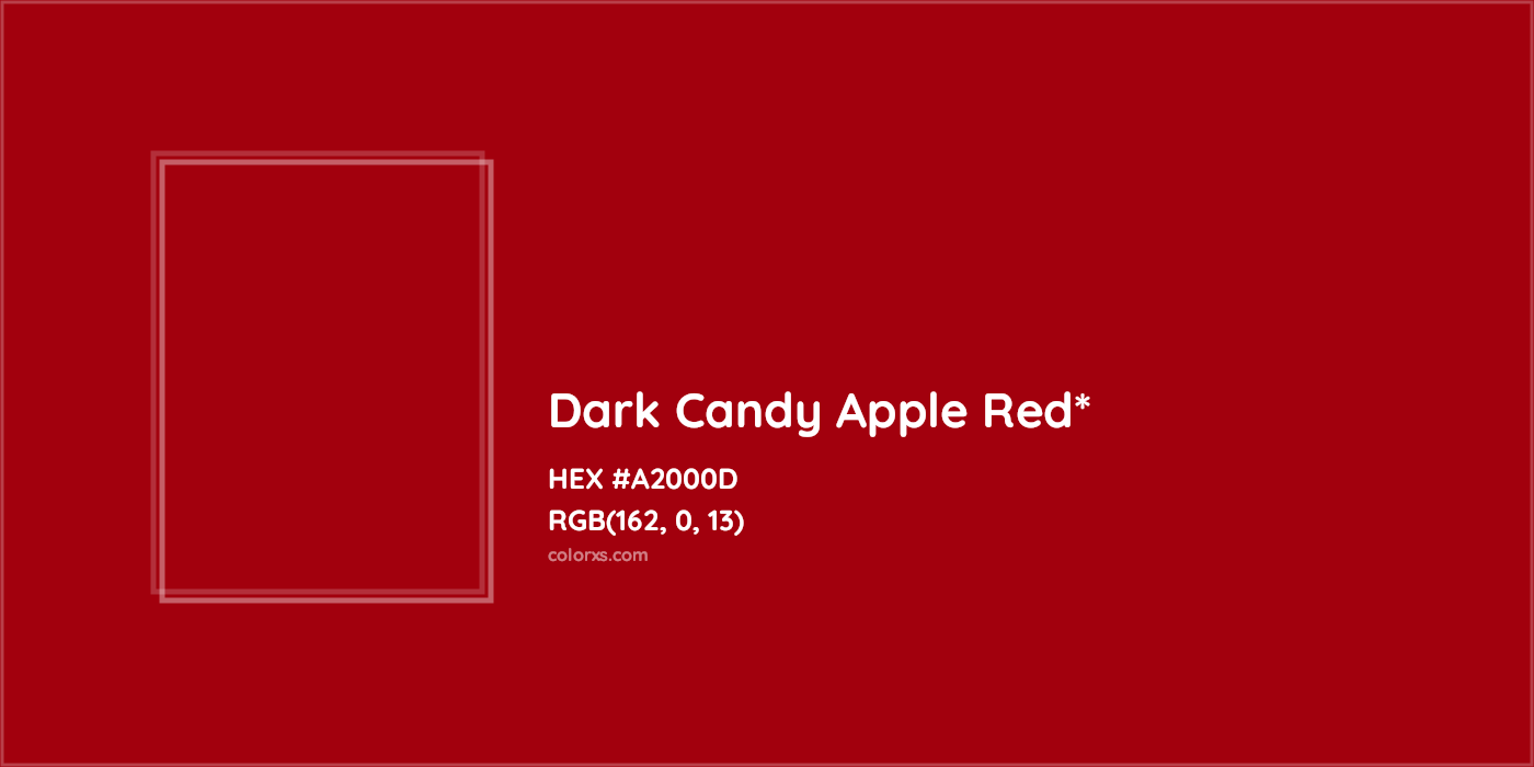 HEX #A2000D Color Name, Color Code, Palettes, Similar Paints, Images