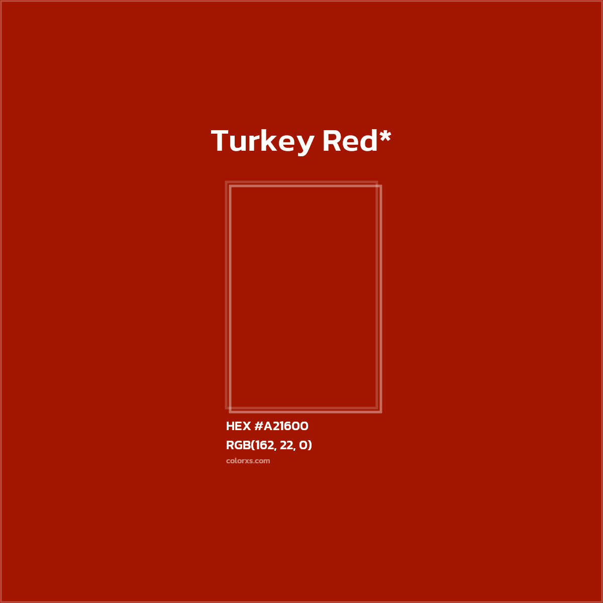 HEX #A21600 Color Name, Color Code, Palettes, Similar Paints, Images