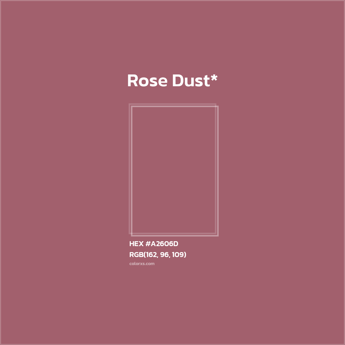 HEX #A2606D Color Name, Color Code, Palettes, Similar Paints, Images