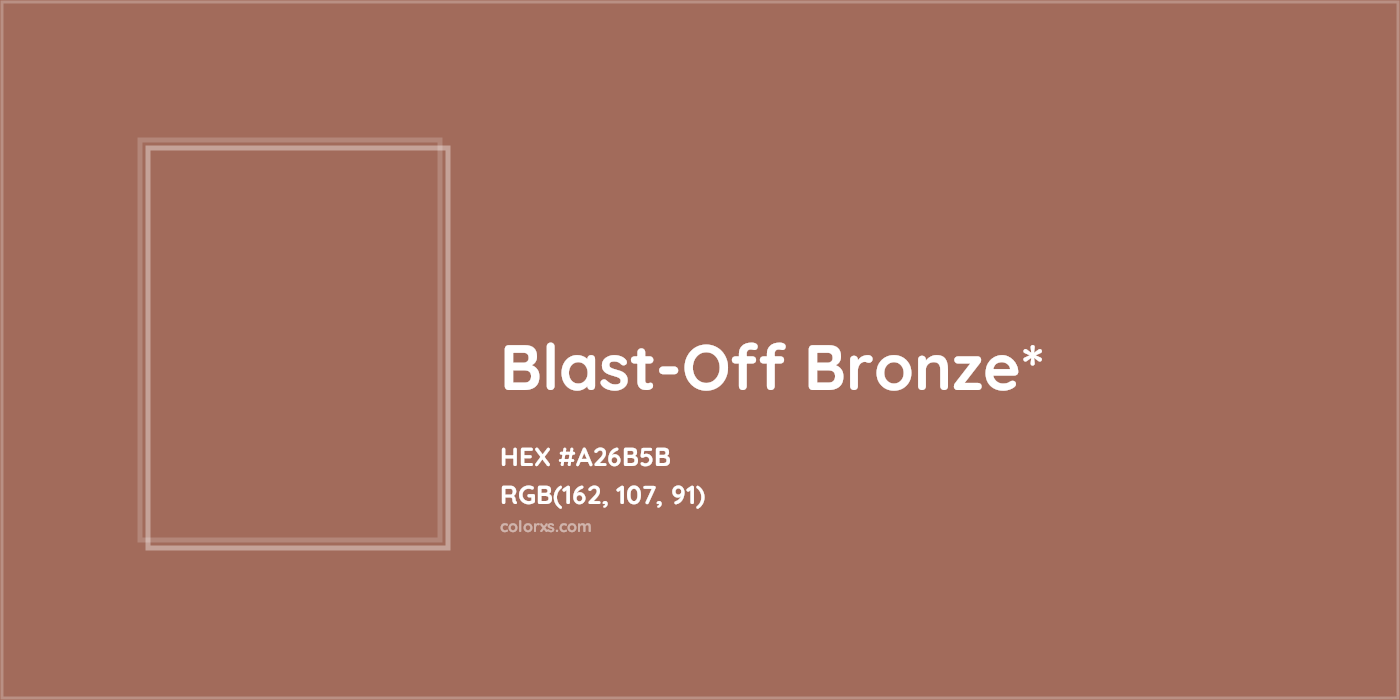 HEX #A26B5B Color Name, Color Code, Palettes, Similar Paints, Images