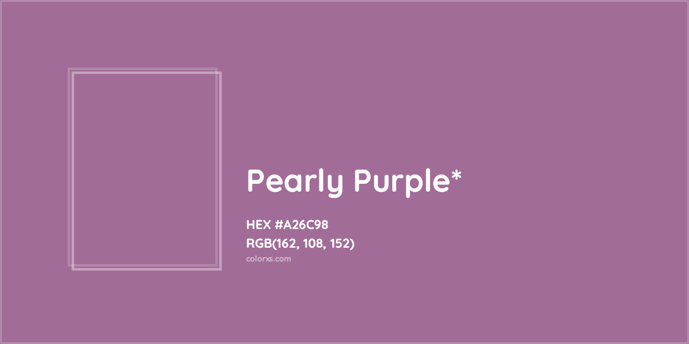 HEX #A26C98 Color Name, Color Code, Palettes, Similar Paints, Images