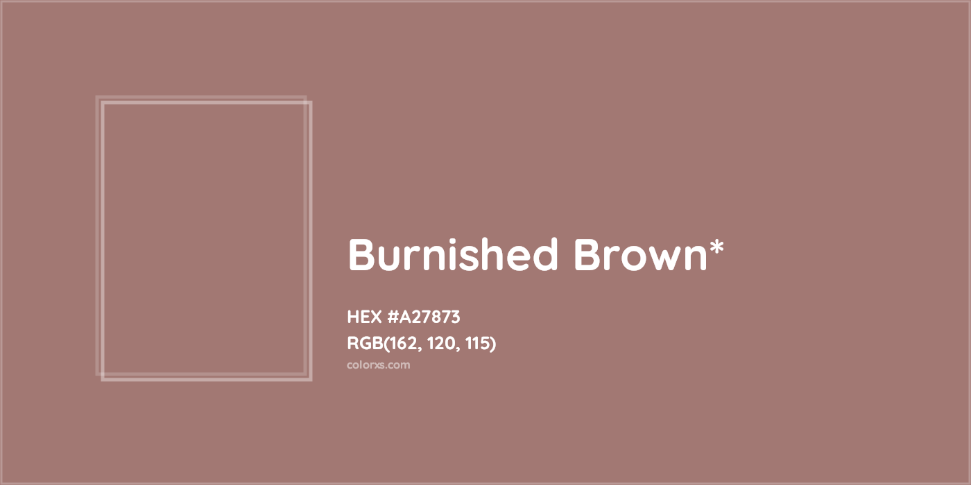 HEX #A27873 Color Name, Color Code, Palettes, Similar Paints, Images