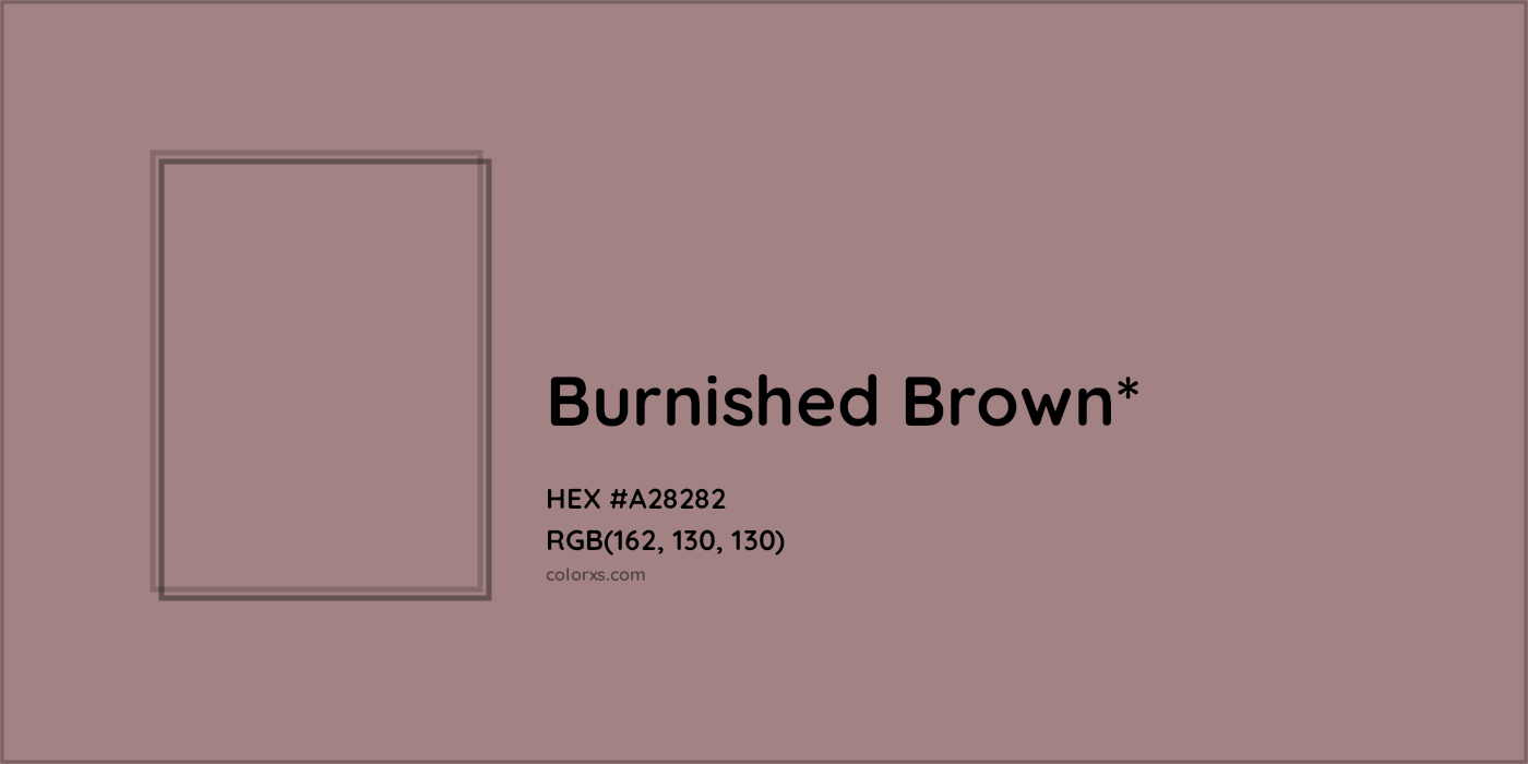 HEX #A28282 Color Name, Color Code, Palettes, Similar Paints, Images