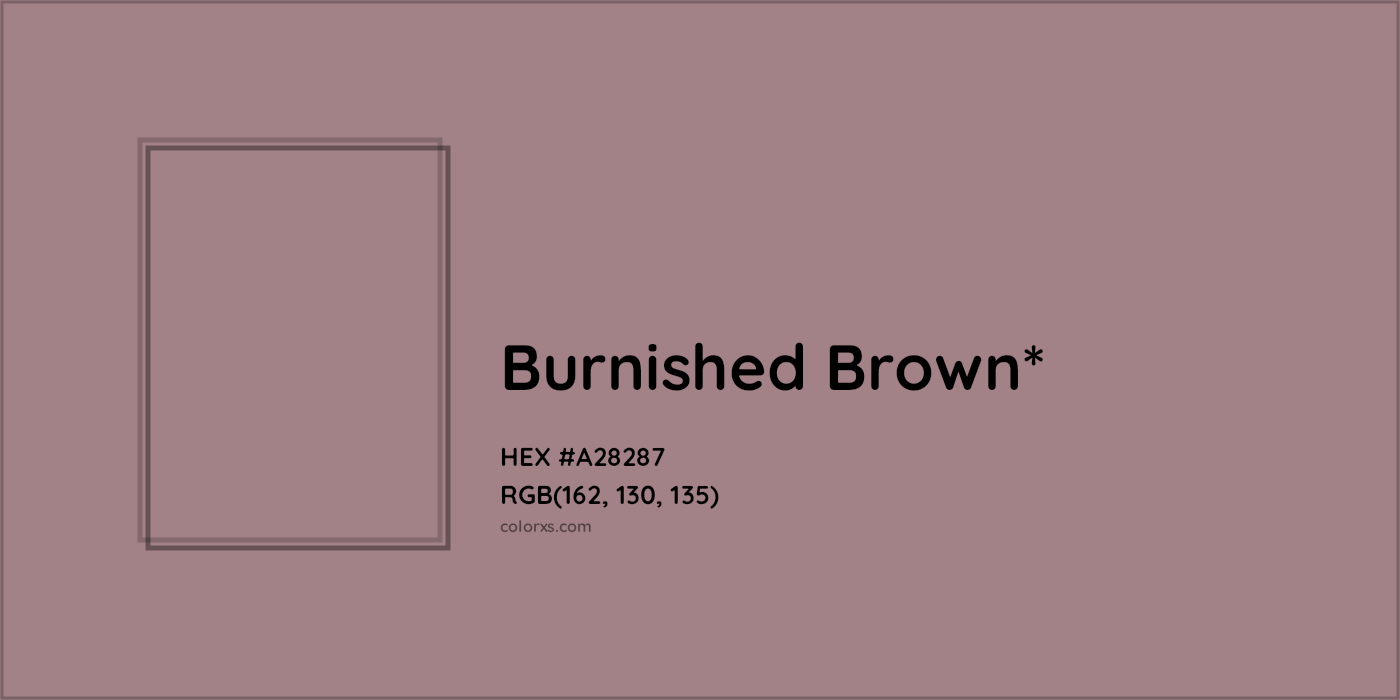 HEX #A28287 Color Name, Color Code, Palettes, Similar Paints, Images