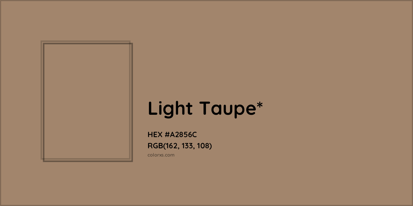 HEX #A2856C Color Name, Color Code, Palettes, Similar Paints, Images