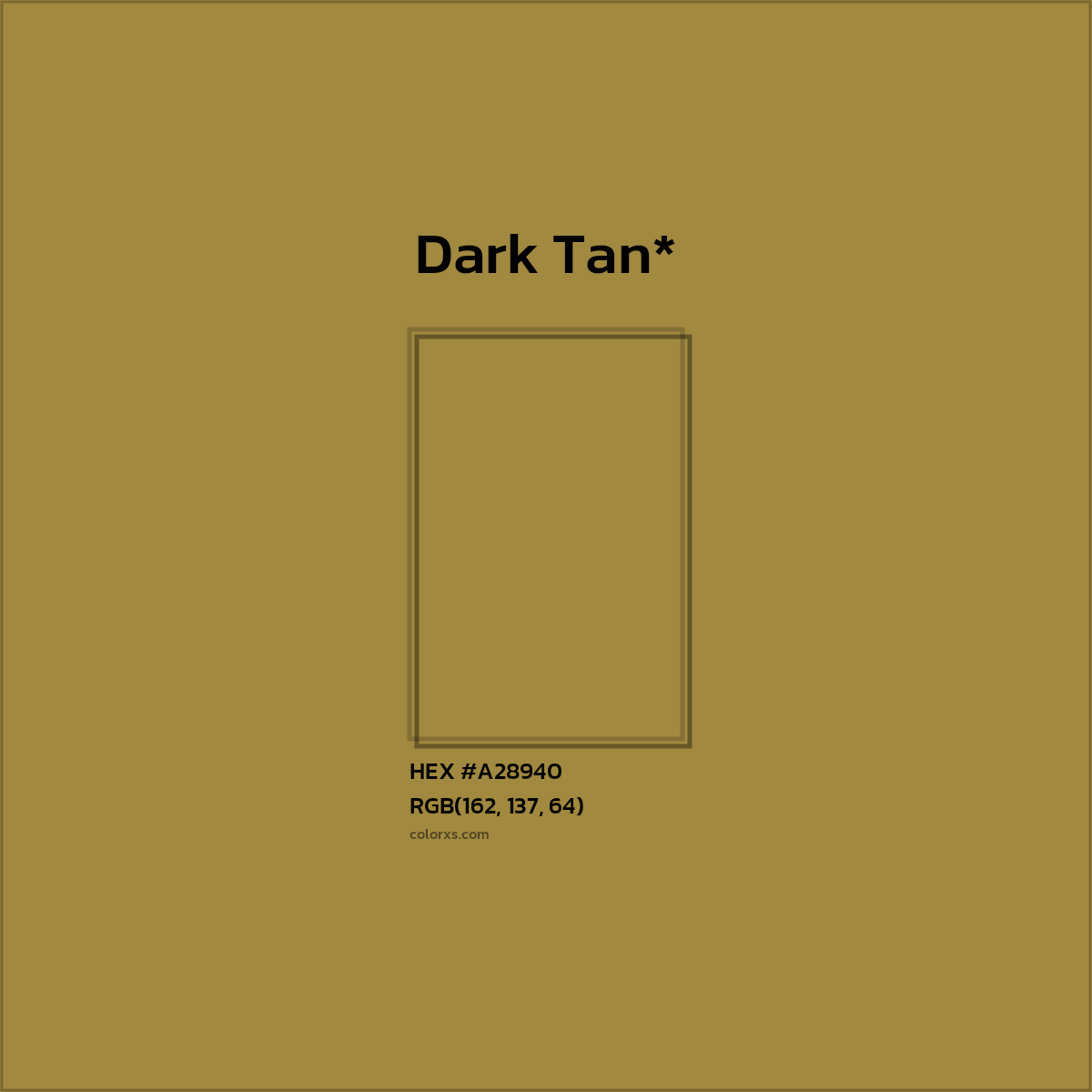 HEX #A28940 Color Name, Color Code, Palettes, Similar Paints, Images