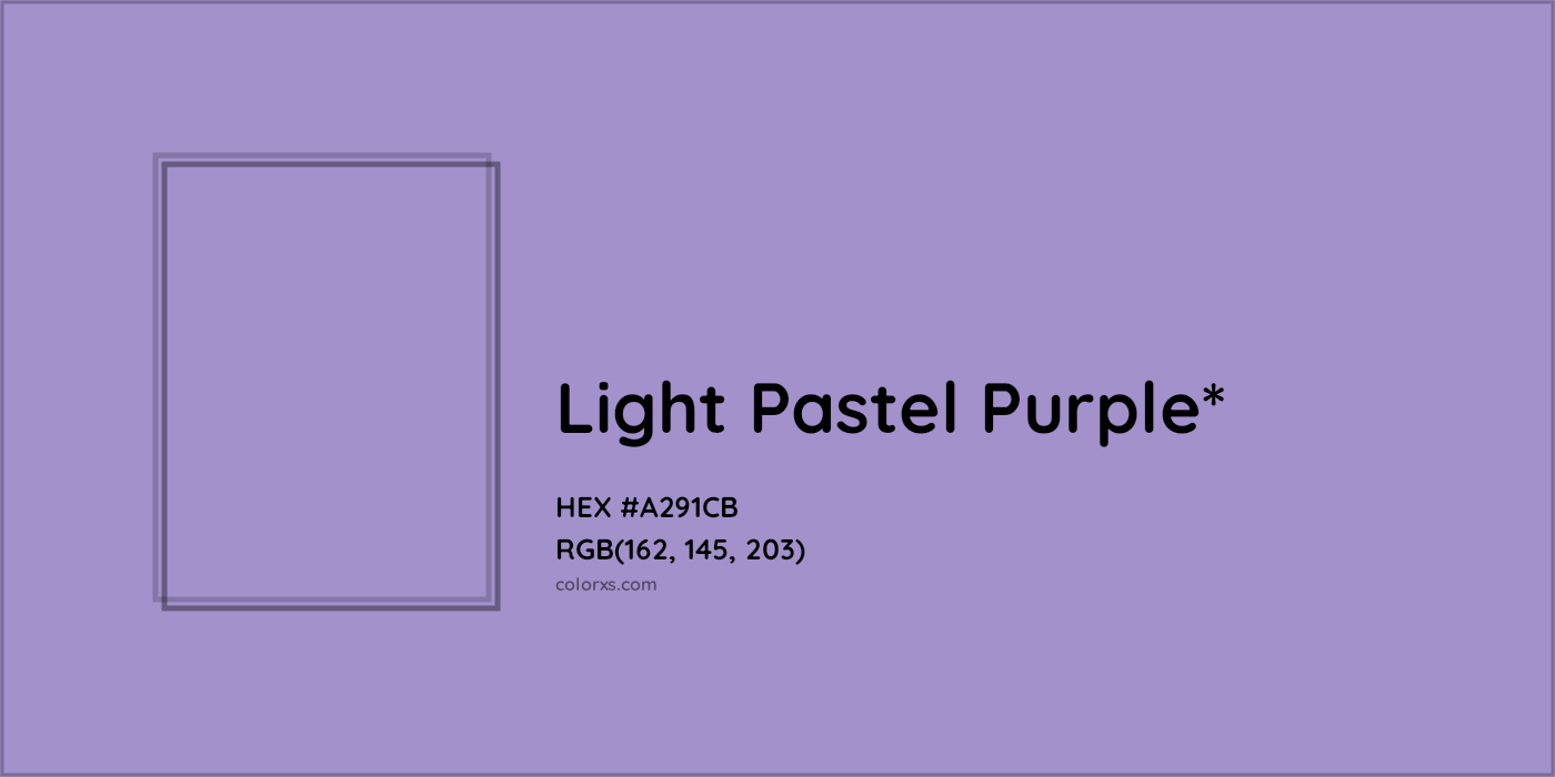 HEX #A291CB Color Name, Color Code, Palettes, Similar Paints, Images