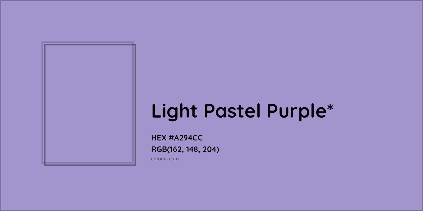 HEX #A294CC Color Name, Color Code, Palettes, Similar Paints, Images