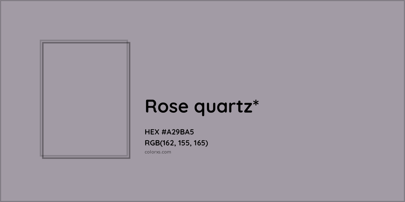 HEX #A29BA5 Color Name, Color Code, Palettes, Similar Paints, Images
