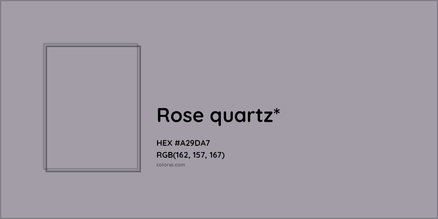 HEX #A29DA7 Color Name, Color Code, Palettes, Similar Paints, Images