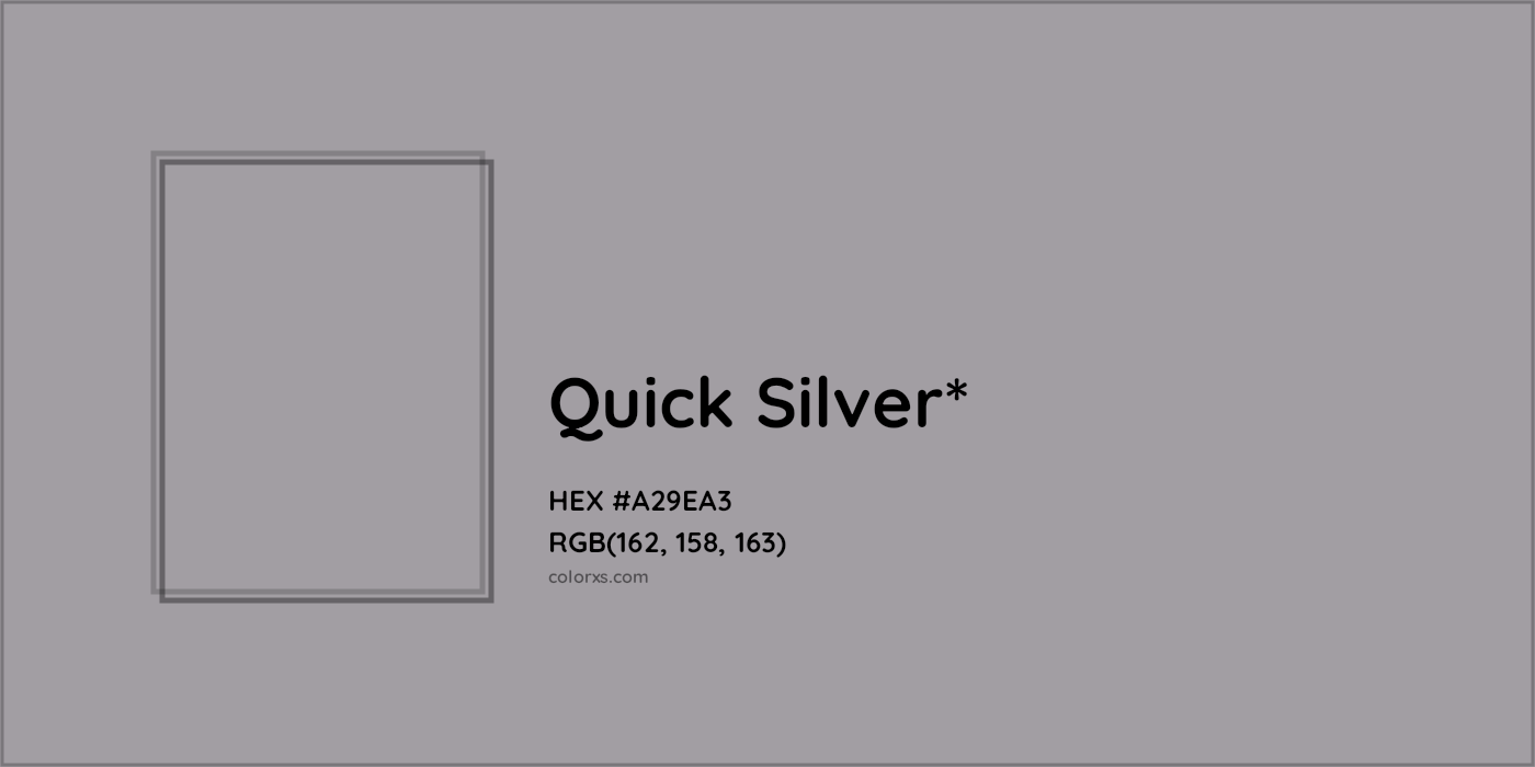 HEX #A29EA3 Color Name, Color Code, Palettes, Similar Paints, Images