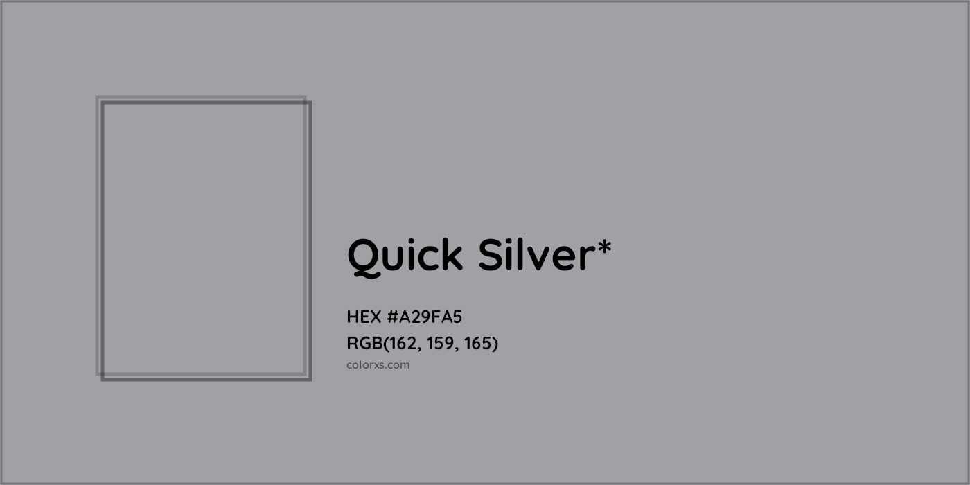 HEX #A29FA5 Color Name, Color Code, Palettes, Similar Paints, Images