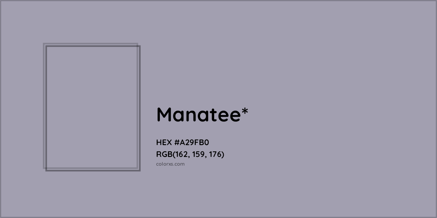 HEX #A29FB0 Color Name, Color Code, Palettes, Similar Paints, Images