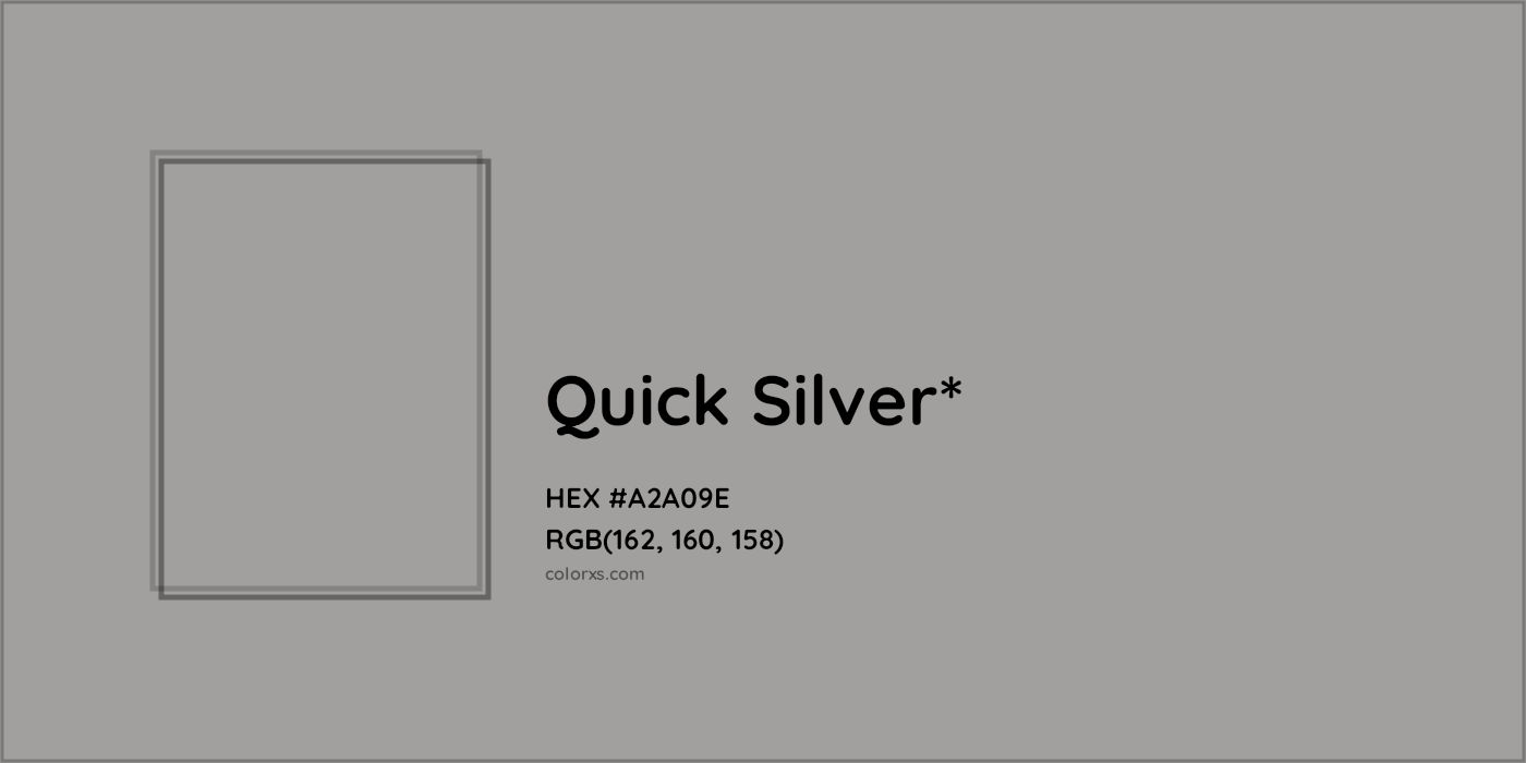 HEX #A2A09E Color Name, Color Code, Palettes, Similar Paints, Images