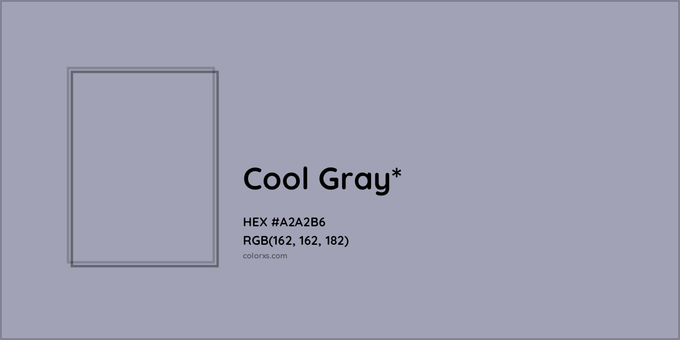 HEX #A2A2B6 Color Name, Color Code, Palettes, Similar Paints, Images