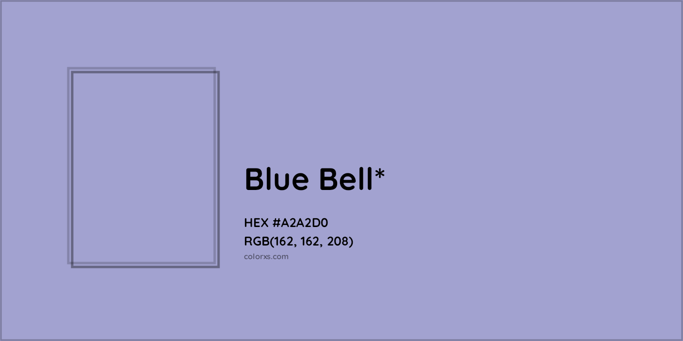 HEX #A2A2D0 Color Name, Color Code, Palettes, Similar Paints, Images