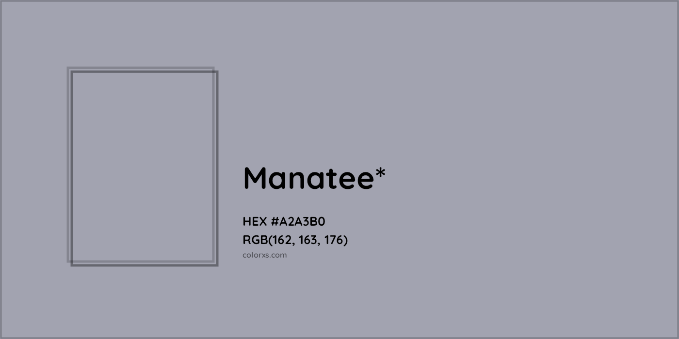 HEX #A2A3B0 Color Name, Color Code, Palettes, Similar Paints, Images