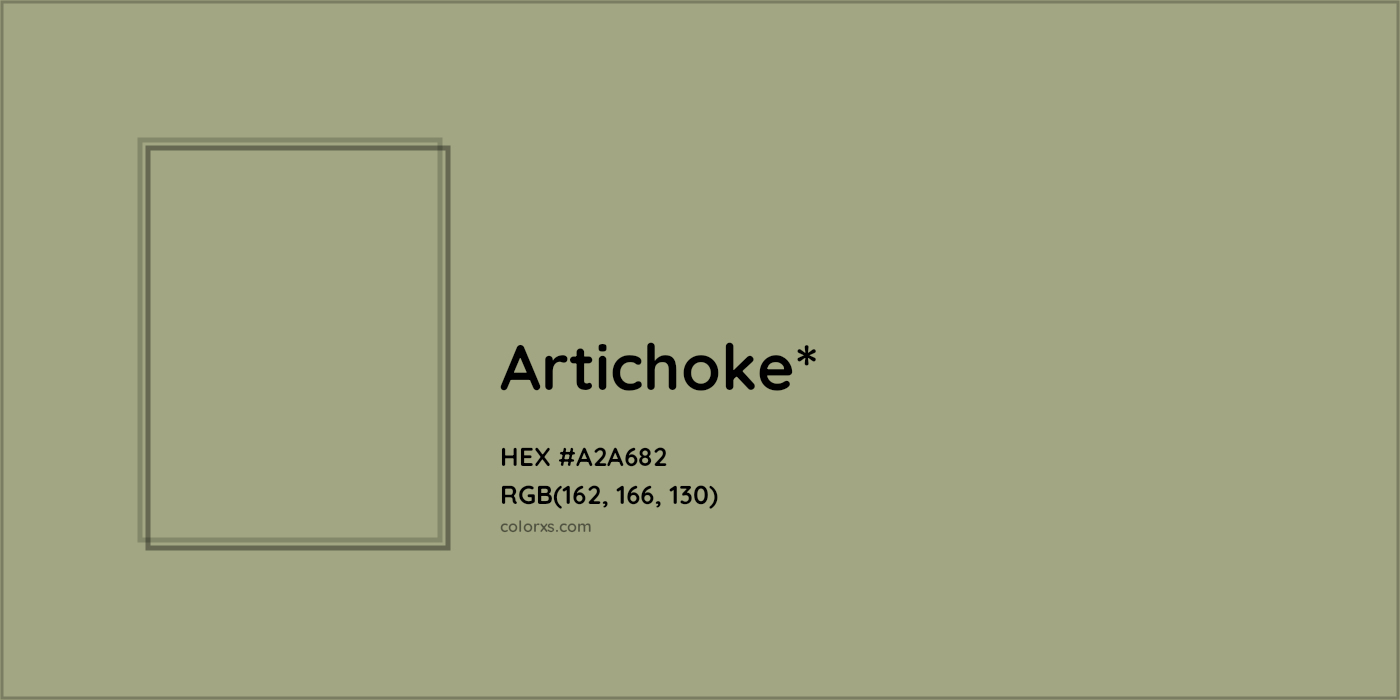 HEX #A2A682 Color Name, Color Code, Palettes, Similar Paints, Images