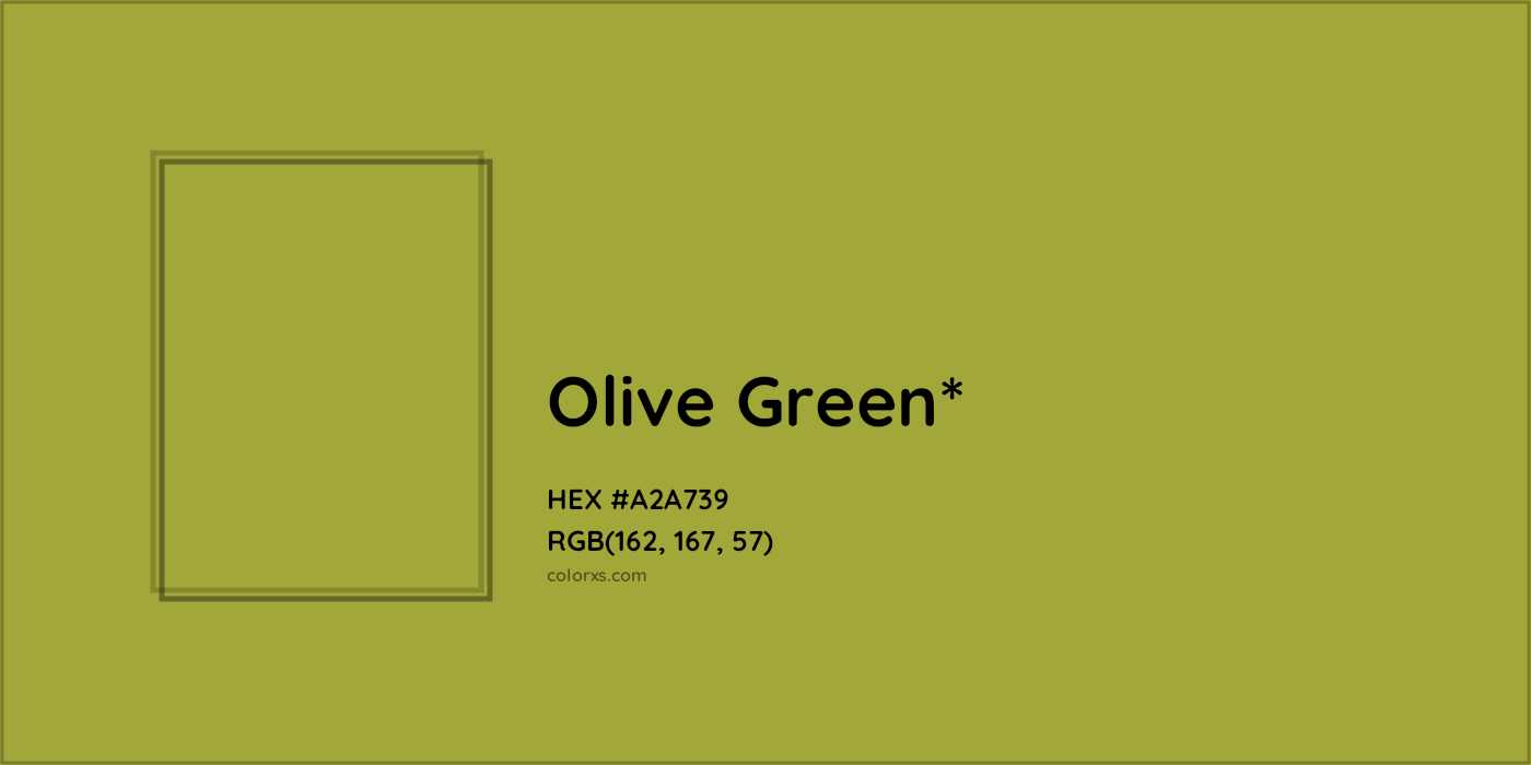 HEX #A2A739 Color Name, Color Code, Palettes, Similar Paints, Images