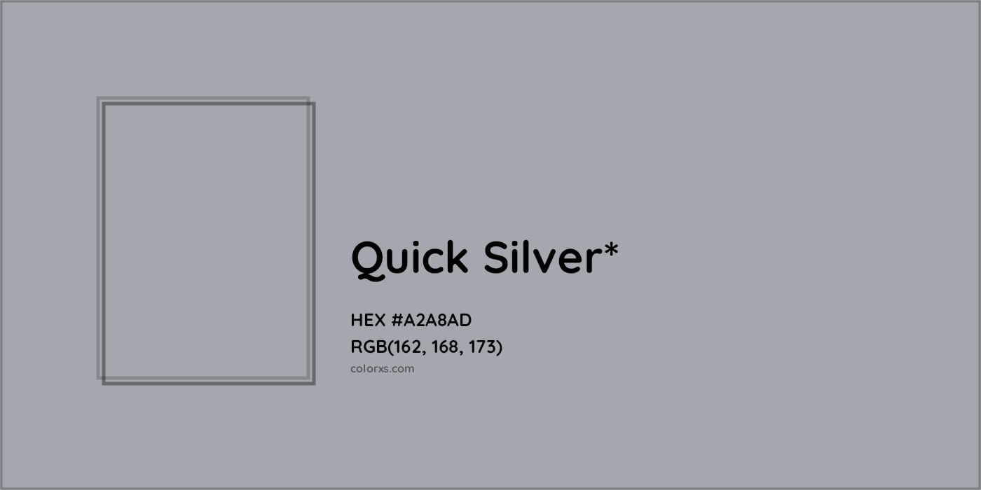 HEX #A2A8AD Color Name, Color Code, Palettes, Similar Paints, Images