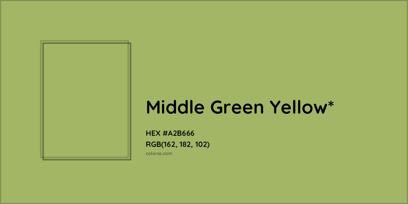 HEX #A2B666 Color Name, Color Code, Palettes, Similar Paints, Images