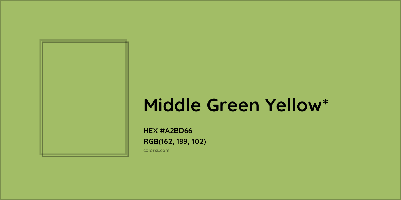 HEX #A2BD66 Color Name, Color Code, Palettes, Similar Paints, Images