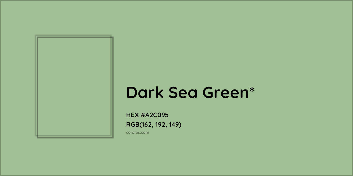 HEX #A2C095 Color Name, Color Code, Palettes, Similar Paints, Images