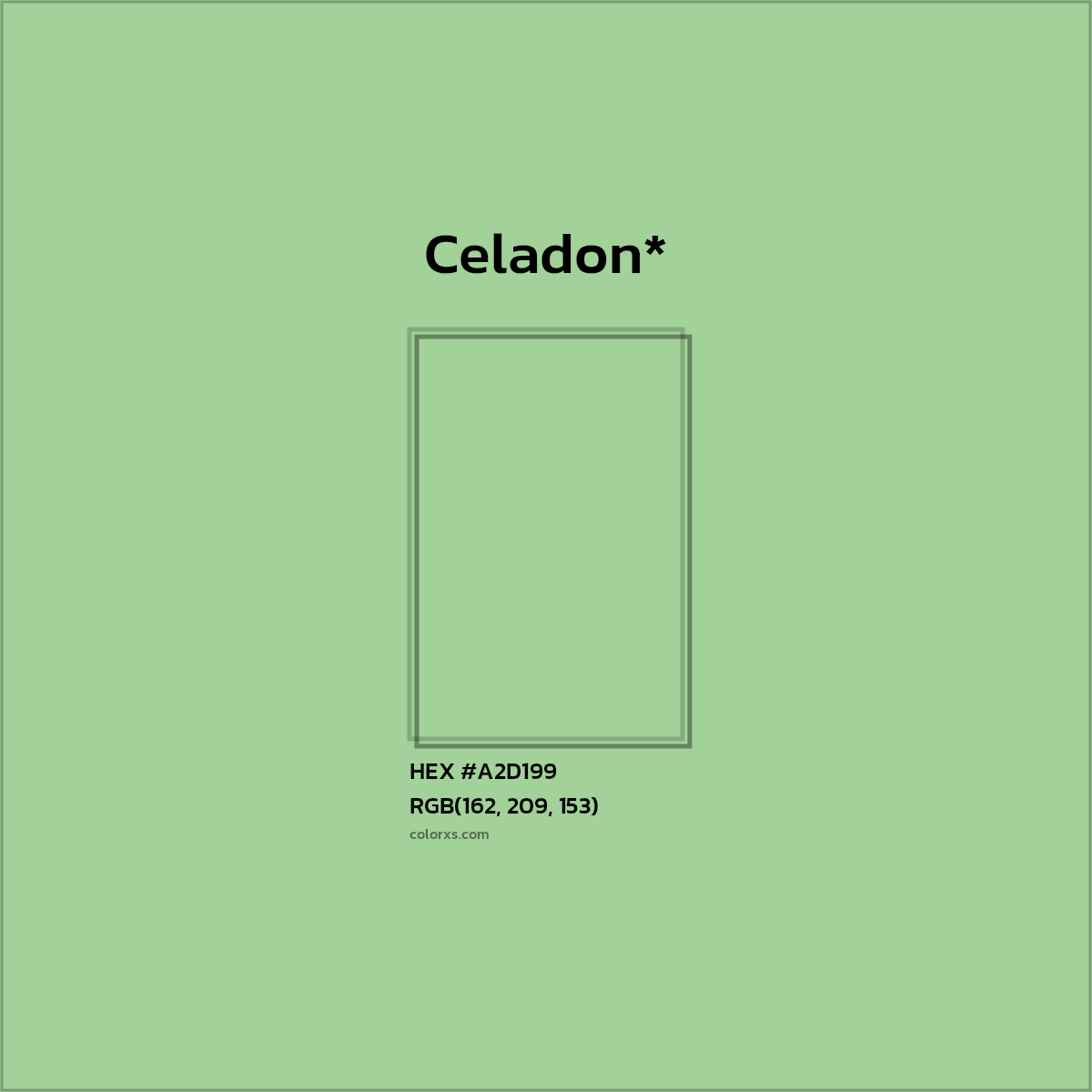 HEX #A2D199 Color Name, Color Code, Palettes, Similar Paints, Images