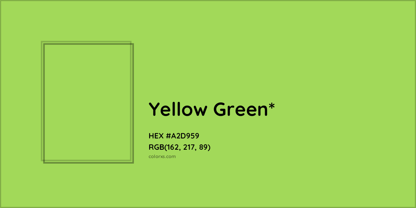 HEX #A2D959 Color Name, Color Code, Palettes, Similar Paints, Images