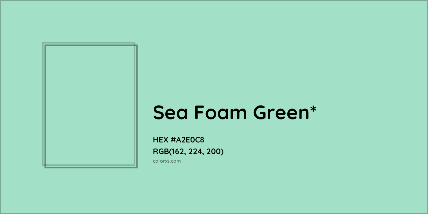 HEX #A2E0C8 Color Name, Color Code, Palettes, Similar Paints, Images