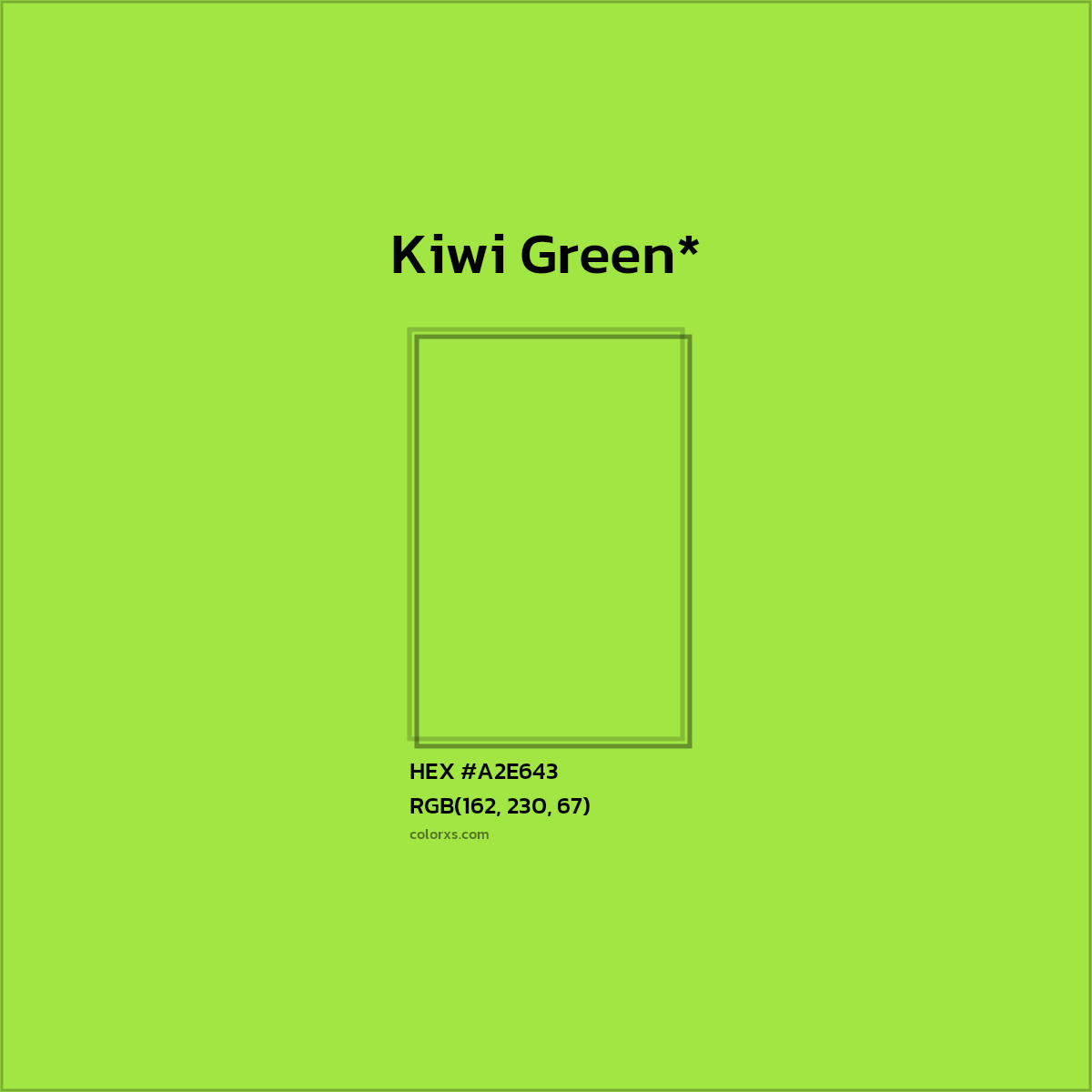 HEX #A2E643 Color Name, Color Code, Palettes, Similar Paints, Images