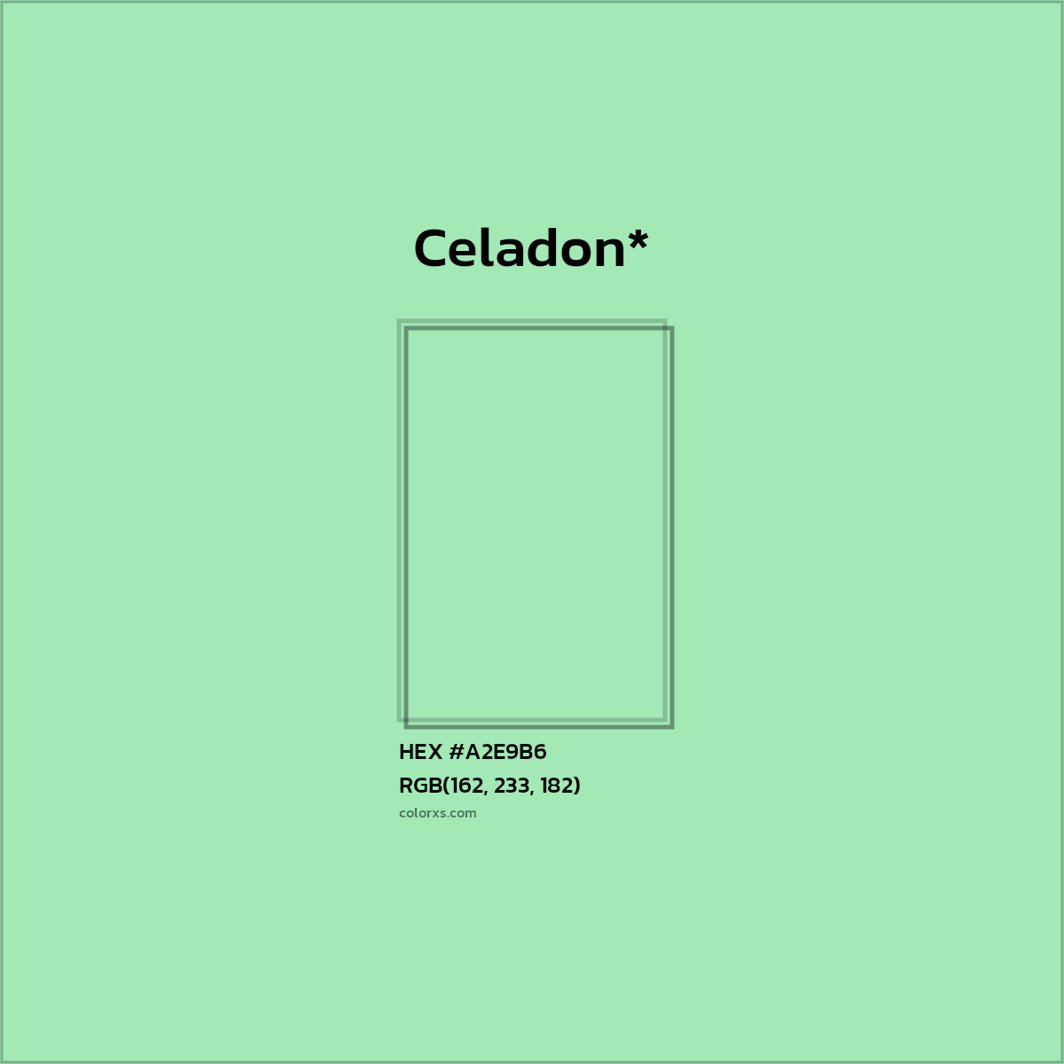 HEX #A2E9B6 Color Name, Color Code, Palettes, Similar Paints, Images