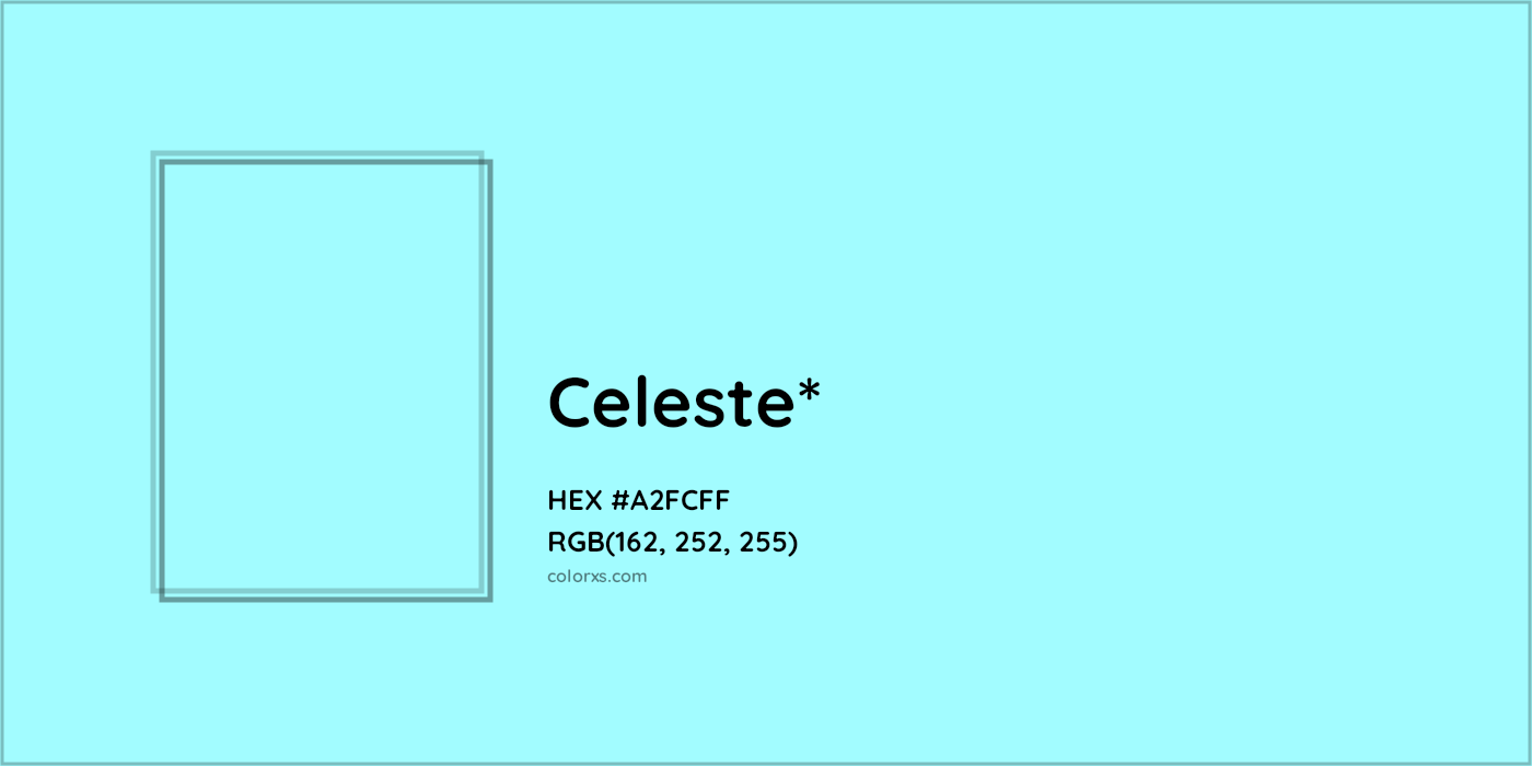 HEX #A2FCFF Color Name, Color Code, Palettes, Similar Paints, Images